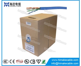 Câble réseau Cat6 de transmission de signal numérique d'usine de vente fucntion fabriqué en Chine