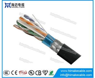 Goede kwaliteit SFTP Cat6 kabel BC geleider geslaagd Fluke-test gemaakt in China