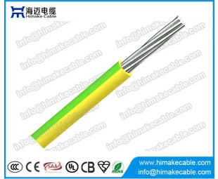 Green yellow ground wire Ho7V-U IEC60227 cable