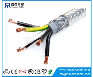 Cable flexible 300 / 500V del control del PVC de la alta calidad SY hecho en China