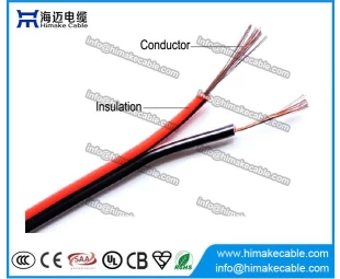 LSZH isolierte Flexible elektrische Draht/Parallelkabel 300/300V (Abbildung 8 Kabel)