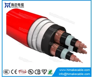 MV Steel Wire Armoured LSZH Power Cable with voltage 3.6/6KV to 26/35KV