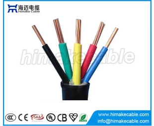 Multi-Kerne PVC isoliert und ummantelte elektrische Draht-Kabel 300/500V 450/750V