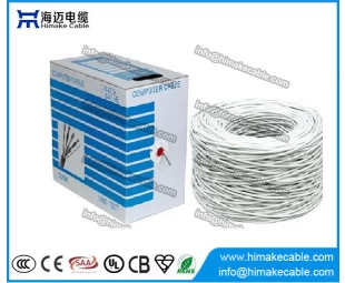 Networking Cat5e UTP cable awg24 China factory for LAN