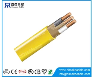 السلك المنزلي PVC وعزل النايلون PVC سترة كهربائية كابل NM-B 600V الصين