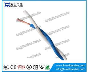 PVC-isolierte Flexible Twisted Wire/Stromkabel 300/300V (weiche Stricke)