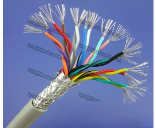 屏蔽型聚氯乙烯绝缘对绞软电线电缆 300/300V