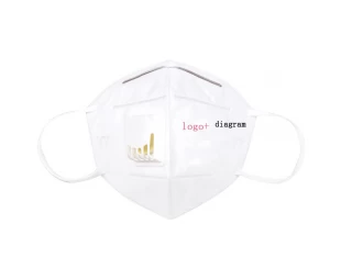 Havalandırma valfli kulak askısı maskeleri logo OEM ürünleri basılabilir