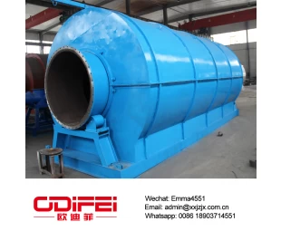 10 tons waste tire pyrolysis equipment
