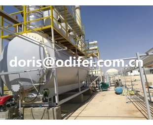 50 tonnes d'équipement de distillation de pétrole brut
