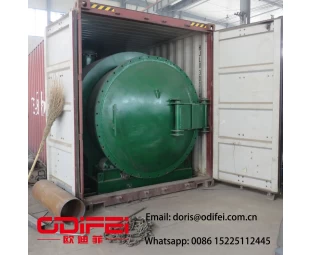 Batch Type Waste Tyre/Plastic to Fuel Oil Pyrolysis Plant