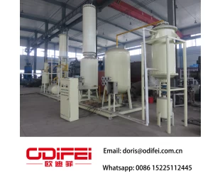 Black Waste Oil Recycling Plant/ Engine Oil Refinery Machine
