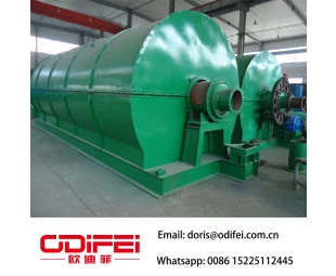 Waste rubber pyrolysis fuel oil equipment
