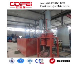 continuous used engine oil refining machine with 85% diesel oil output