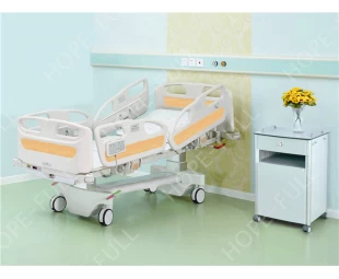 Cama de hospital de ICU eléctrica multifuncional con función de pesaje de báscula