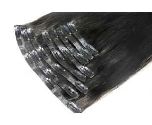 100%Clip In Human Hair EXtension Factory Wholesale Cheap Clip Hair In Bulk