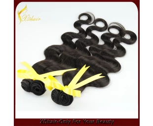 100% Factory supplier virgin Brazilian hair Wholesale body wave Brazilian human hair weave