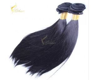 100% Remy Brazilian Human Hair Unprocessed Natural Black Color Weft Weave Body Wave18"