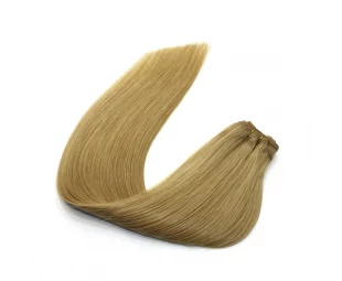 100 grams per piece double drawn 100% Brazilian virgin remy human hair weft double weft silky straight wave hair weave