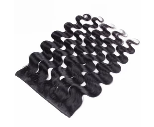 100 human clip in hair extensions for black women single piece clip in hair