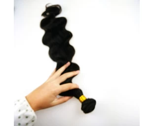 100% human hair wave top quality 100g bundles natural color hair