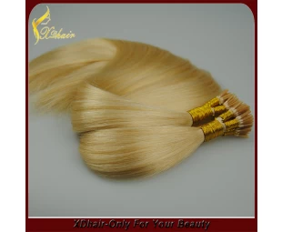 2015 5A Grade Fashion Onverwerkte Remy Hair Ik tip haarverlenging Factory Wholesale Pre-gebonden Hair