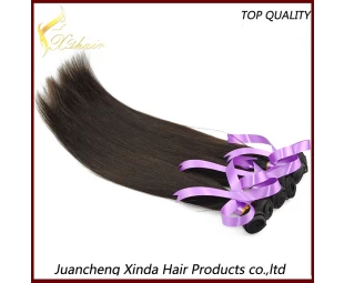 2015 Hot Venda da fábrica Stock Atacado Vrigin tecelagem cabelo cabelo humano virgem brasileiro