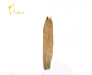 2015 New 100% remy human hair straight tape hair extensions,hair extension adhesive tape,micro tape and hair extension