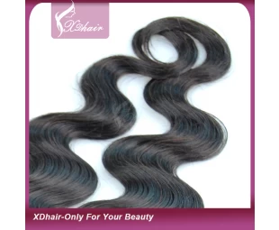 2015 Vente en gros 100% Human Hair Weave échantillon gratuit Alibaba express brésilienne Extension de cheveux