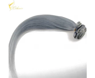 2016 Alibaba Express China 7pcs double weft clip in hair extensions indian 260g