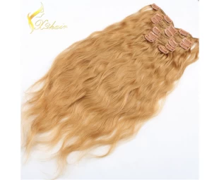 2016 High Quality Cheap Price Seamless Clip In Hair Extensions