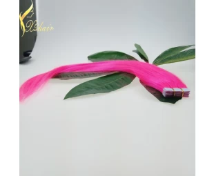 2016 New Beautiful Colorful Hair Extension For Hair Extension Tape