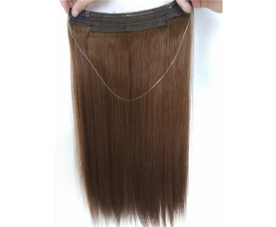 2016 new fashion virgin human hair flip in hair extension