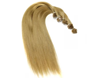 2017 Wholesale full cuticle hight quality pre bonded hair extensions flat tip