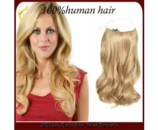 27/613 # cor extensão do cabelo transporte rápido barato 100% cabelo humano de aleta na extensão do cabelo