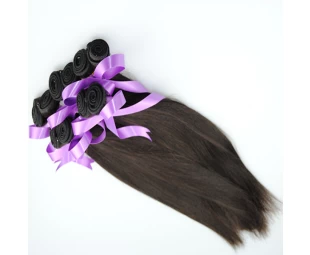 6A cheap human hair remy hair wave/weft high quality tangle free