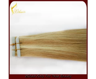 8 "-32" humano 2.5g extensión cinta del pelo por pedazo color mezclado pelo pelo ruso