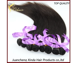 8A grade 100% unprocessed natural color loose wave wholesale virgin brazilian hair weave