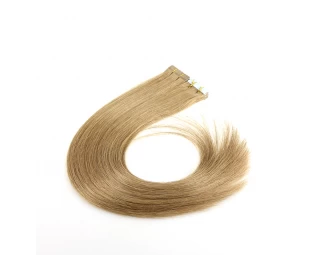 8a grade 2# brown dropshipping indian temple hair skin weft 100% virgin brazilian indian remy human hair PU tape hair extension