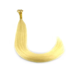 8a grade #27 light blonde color indian temple hair virgin brazilian remy human hair nano link ring hair extension