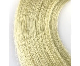 8a grade #27 light blonde color indian temple hair virgin brazilian remy human hair nano link ring hair extension