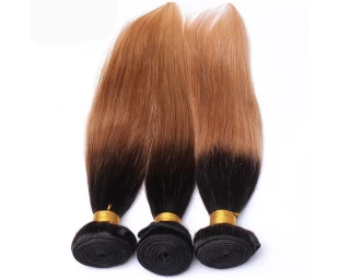 8a grade human hair two toned hair weaving color cheap human hair extensions