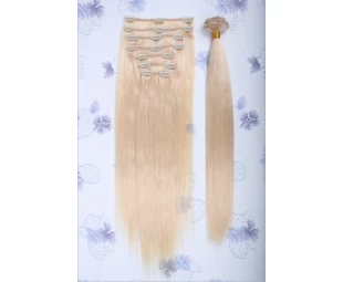 Alibaba supplier cheap 100% human hair clip in hair extension unprocessed peruvian clip in hair extensions for black women