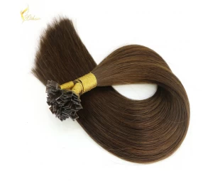 Aliexpress Hot Sale Brazilian Hair Online,Large Stocks Flat Tip Hair Extension, Factory Wholesale Brazilian Human Hair Extension