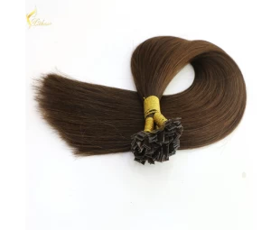 Aliexpress Hot Sale Brazilian Hair Online,Large Stocks Flat Tip Hair Extension, Factory Wholesale Brazilian Human Hair Extension