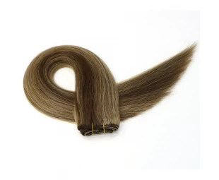 Aliexpress china piano color 100% Brazilian virgin remy human hair weft double weft silky straight wave hair weave