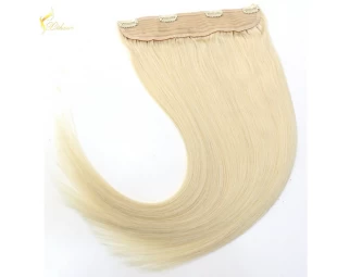 Beautiful double drawn remy halo hair extensions