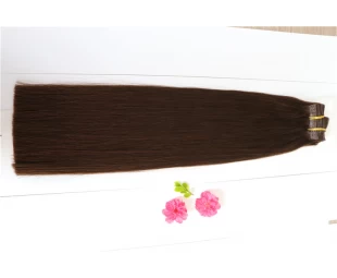 Best Selling In America 180g Indian Remy weft clip in hair extensions