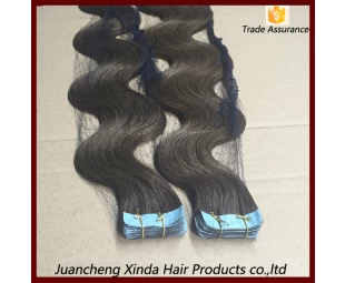 Best quality vrigin european human hair tape hair extension wholesale price