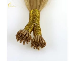 Best selling brazilian virgin I/U/V/Flat tip hair extension high quality wholesale i tip human hair extension